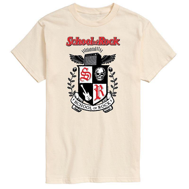 Big & Tall School of Rock Crest Graphic Tee, Mens Product Image