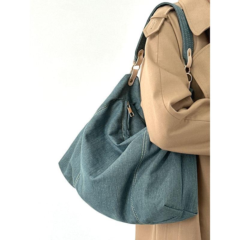 Denim Shoulder Bag Product Image