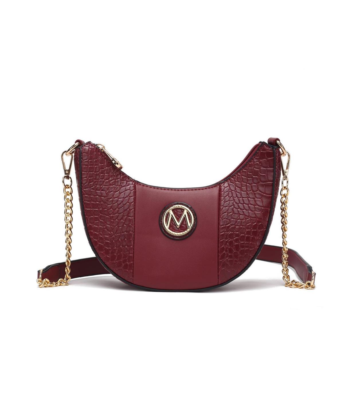 Mkf Collection Amira Crocodile Embossed Women s Shoulder Bag by Mia K Product Image