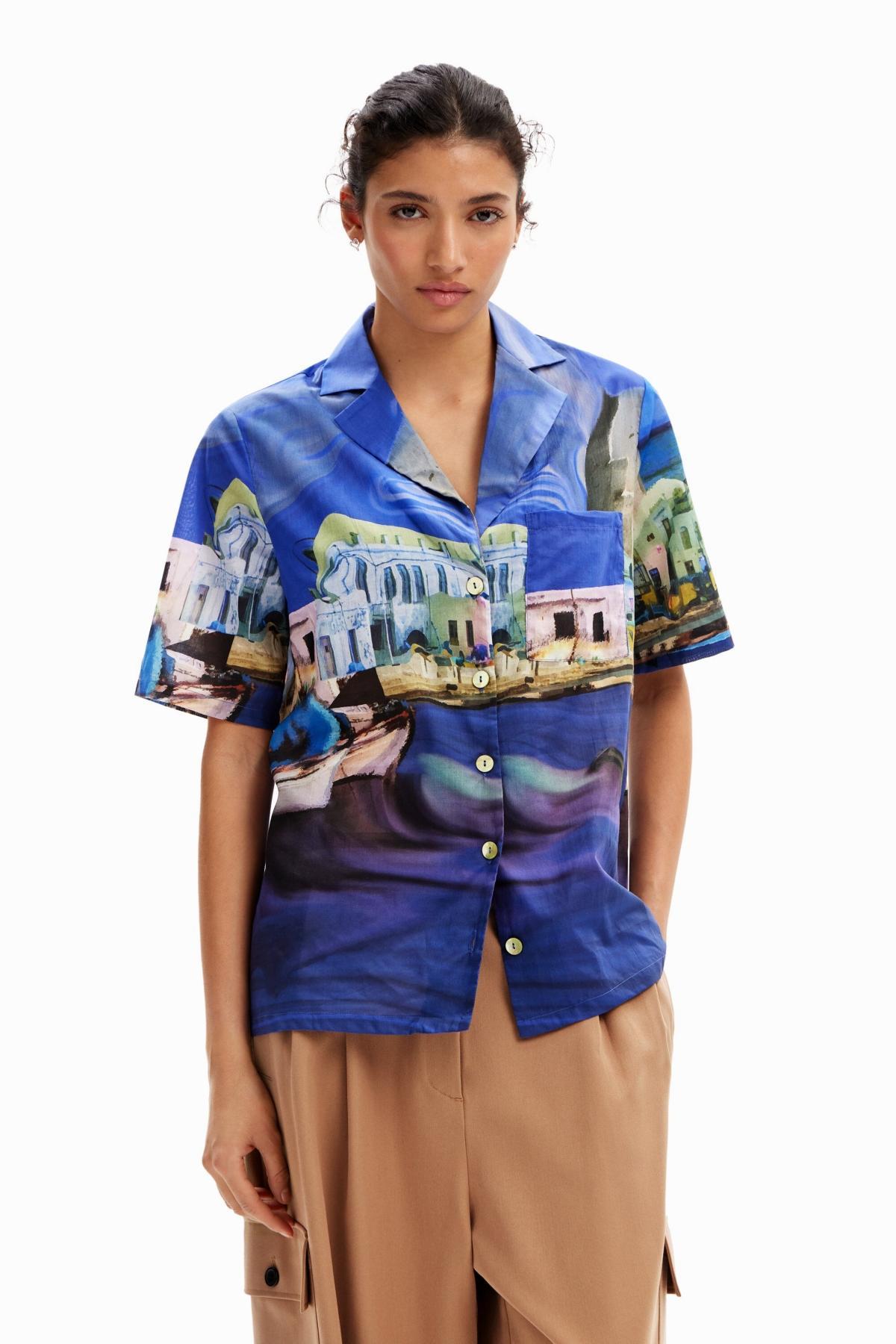 Desigual Womens M. Christian Lacroix resort shirt Product Image