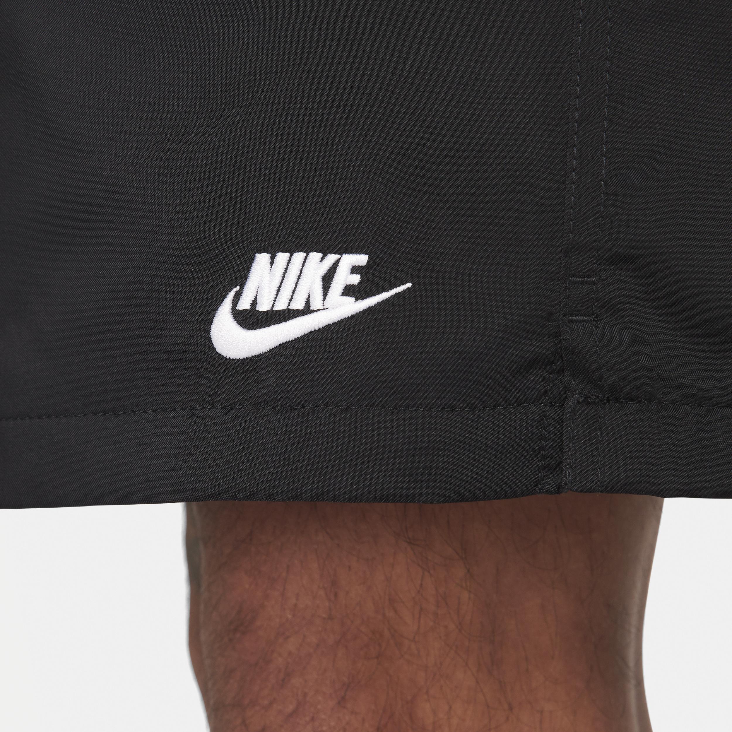 Nike Mens Nike Club Flow Shorts - Mens Oil Green/White Product Image