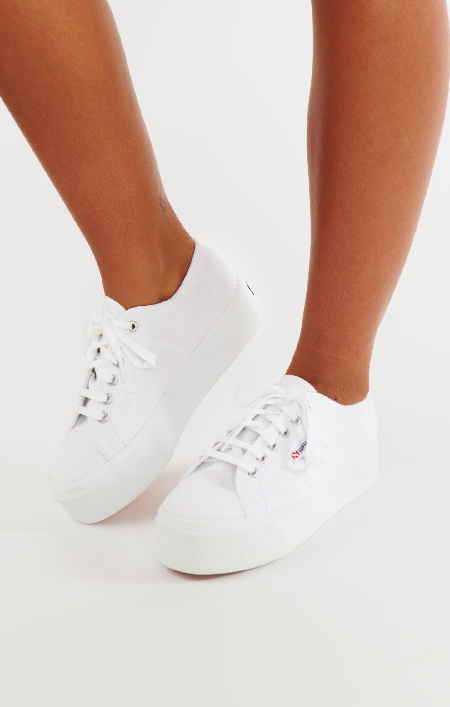 Superga 2790 Platform Sneakers ~ White Product Image