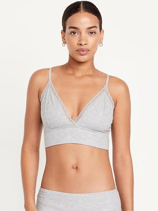 Longline Waffle Bralette Product Image