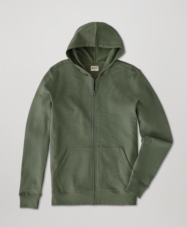 Mens Cloud Brushed Fleece Zip Hoodie M Product Image