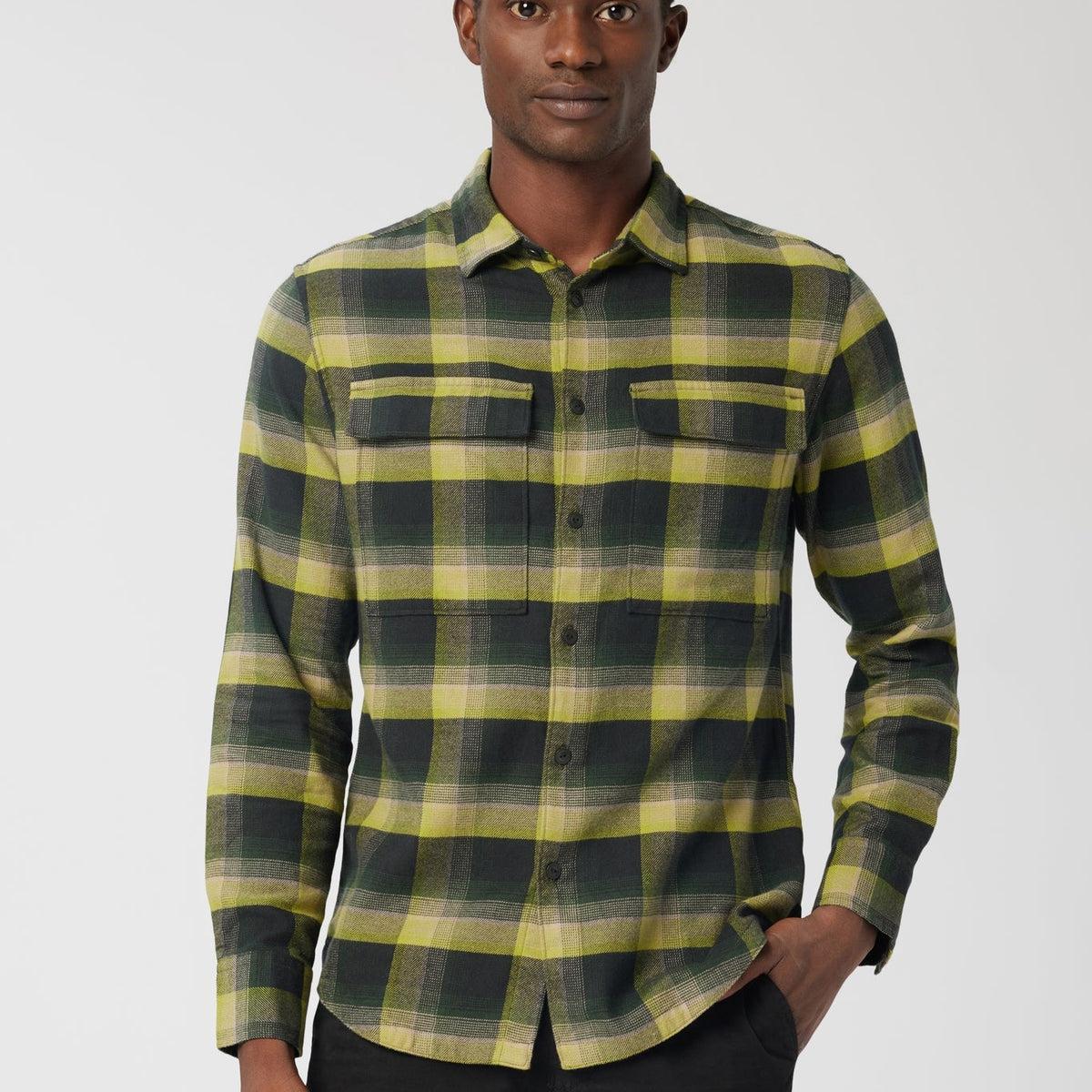 Good Man Brand Stadium Shirt Jacket in Brushed Fannel Product Image