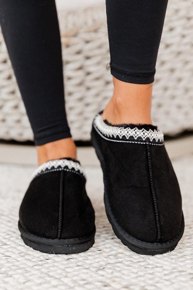 Carlee Black Slipper Product Image