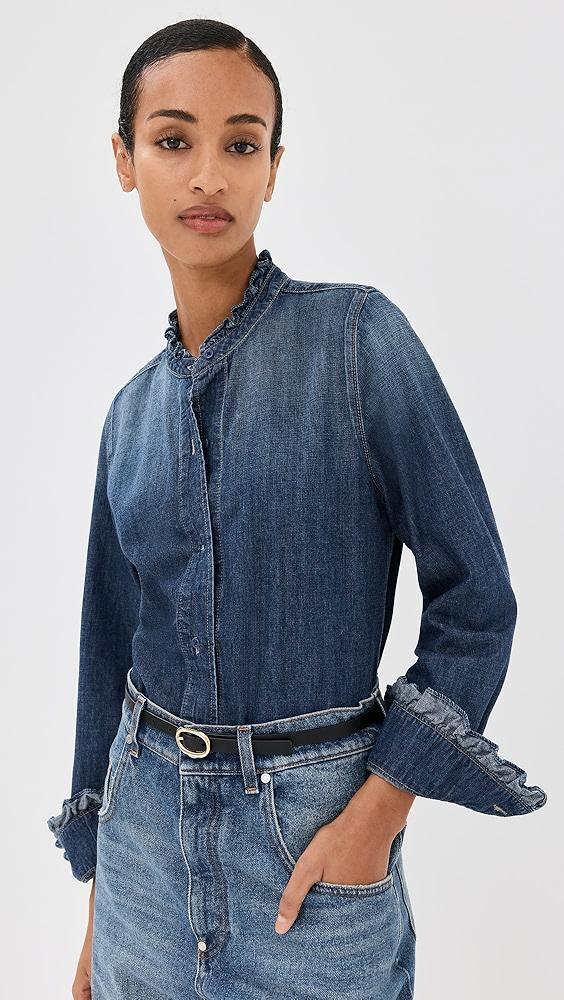 Nili Lotan Lydia Denim Shirt | Shopbop Product Image