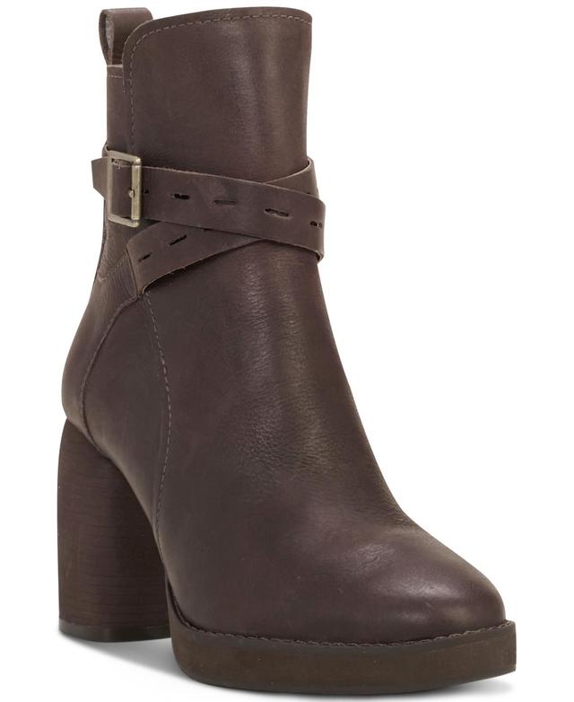 Lucky Brand Womens Natesa Buckled Dress Booties Product Image