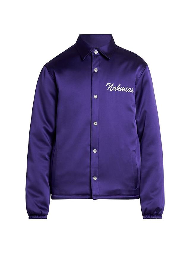 Mens Miracle Academy Silk Coach Jacket Product Image