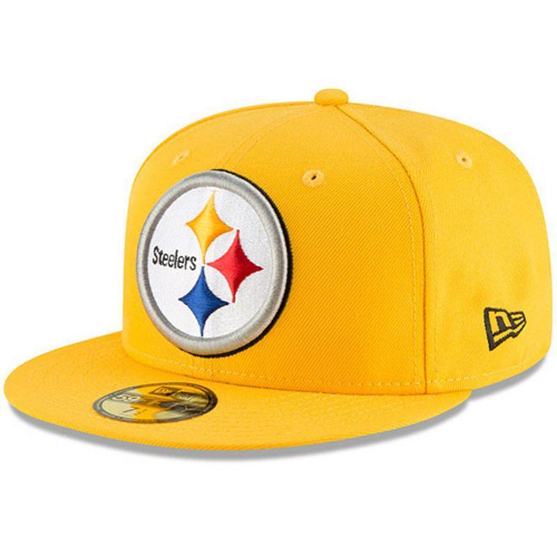 Mens New Era Pittsburgh Steelers Omaha 59FIFTY Fitted Hat Product Image