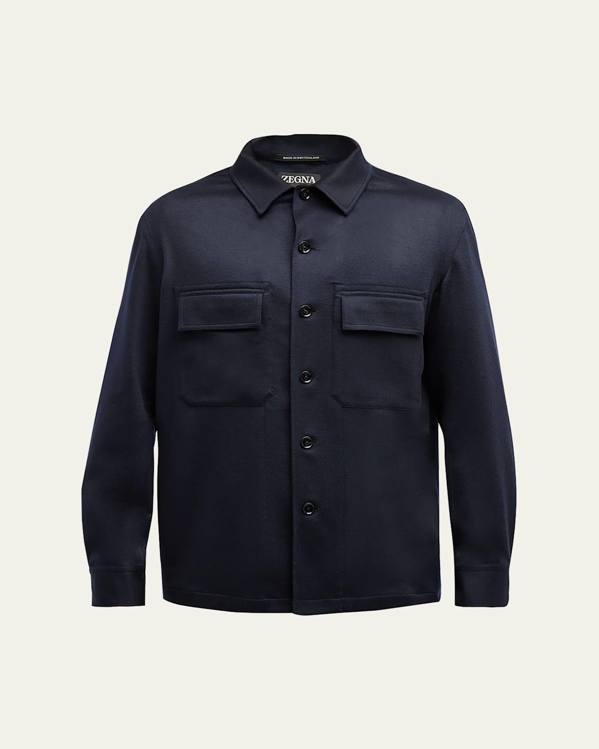 ZEGNA Oasi Cashmere Overshirt Product Image