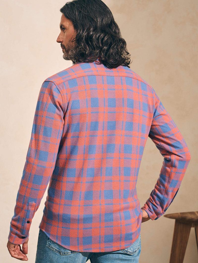 Legend™ Sweater Shirt - Rose Blue Check Product Image