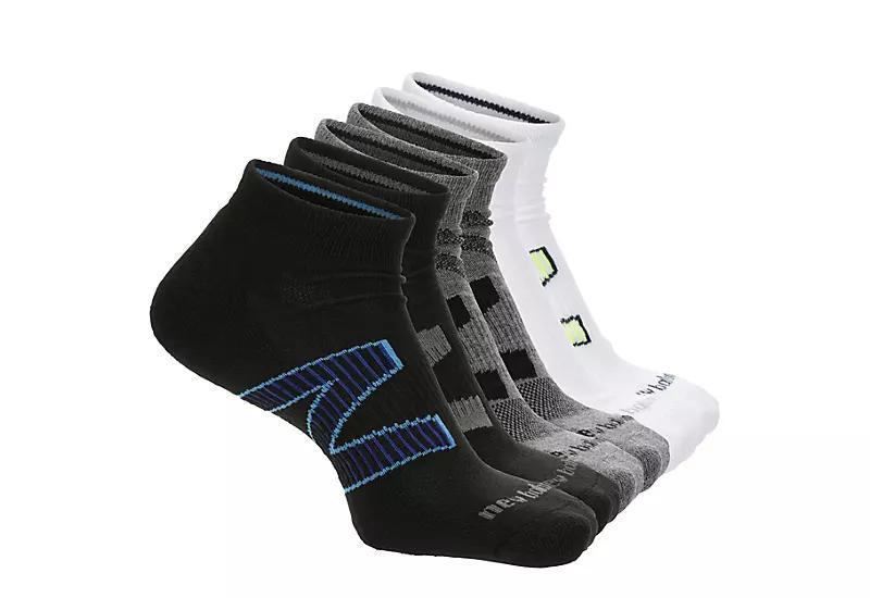 New Balance Men's Athletic Quarter Socks 6 Pairs Product Image