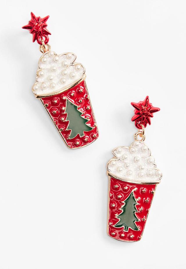 Holiday Latte Drop Earrings Product Image