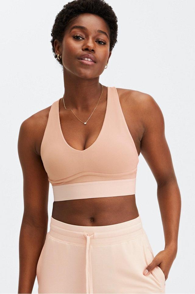 Fabletics All Day Every Day Bra Womens pink plus Size 4X Product Image