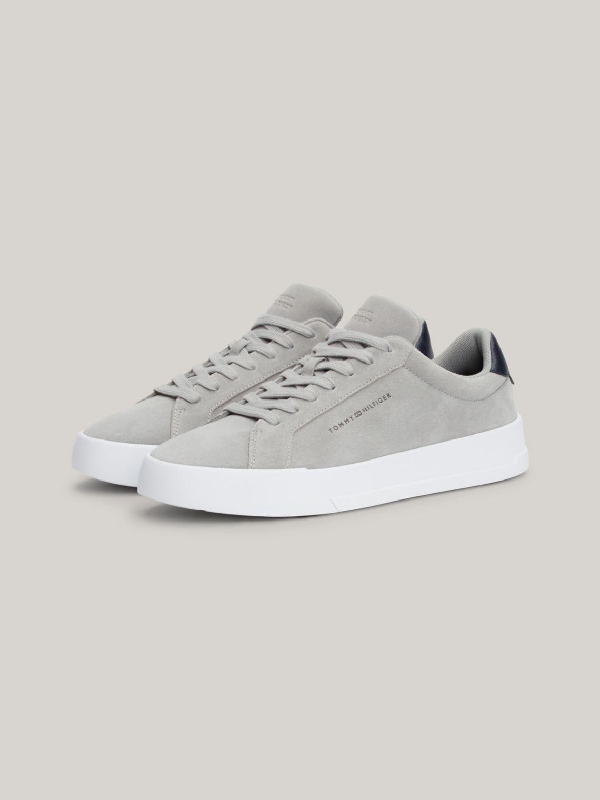 Tommy Hilfiger Men's Tommy Logo Suede Cupsole Sneaker Product Image