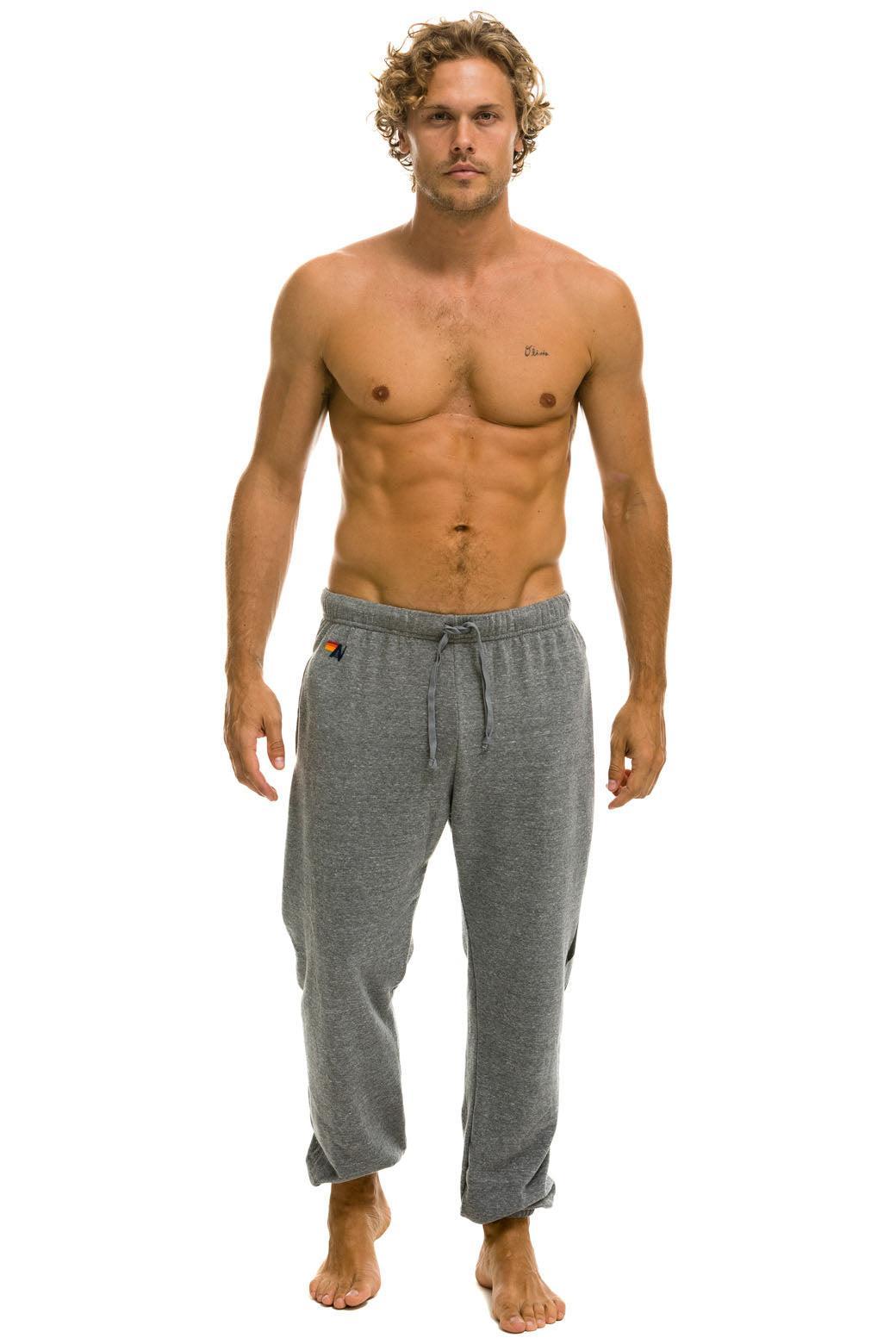 BOLT SWEATPANTS - HEATHER GREY Male Product Image