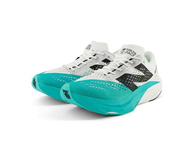 New Balance FuelCell SuperComp Pacer v2 (Cyber Jade/White) Men's Shoes Product Image