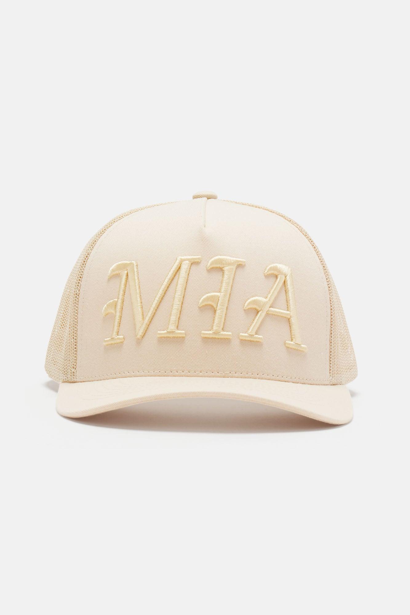 Miami Twill Trucker Hat - Stone Product Image