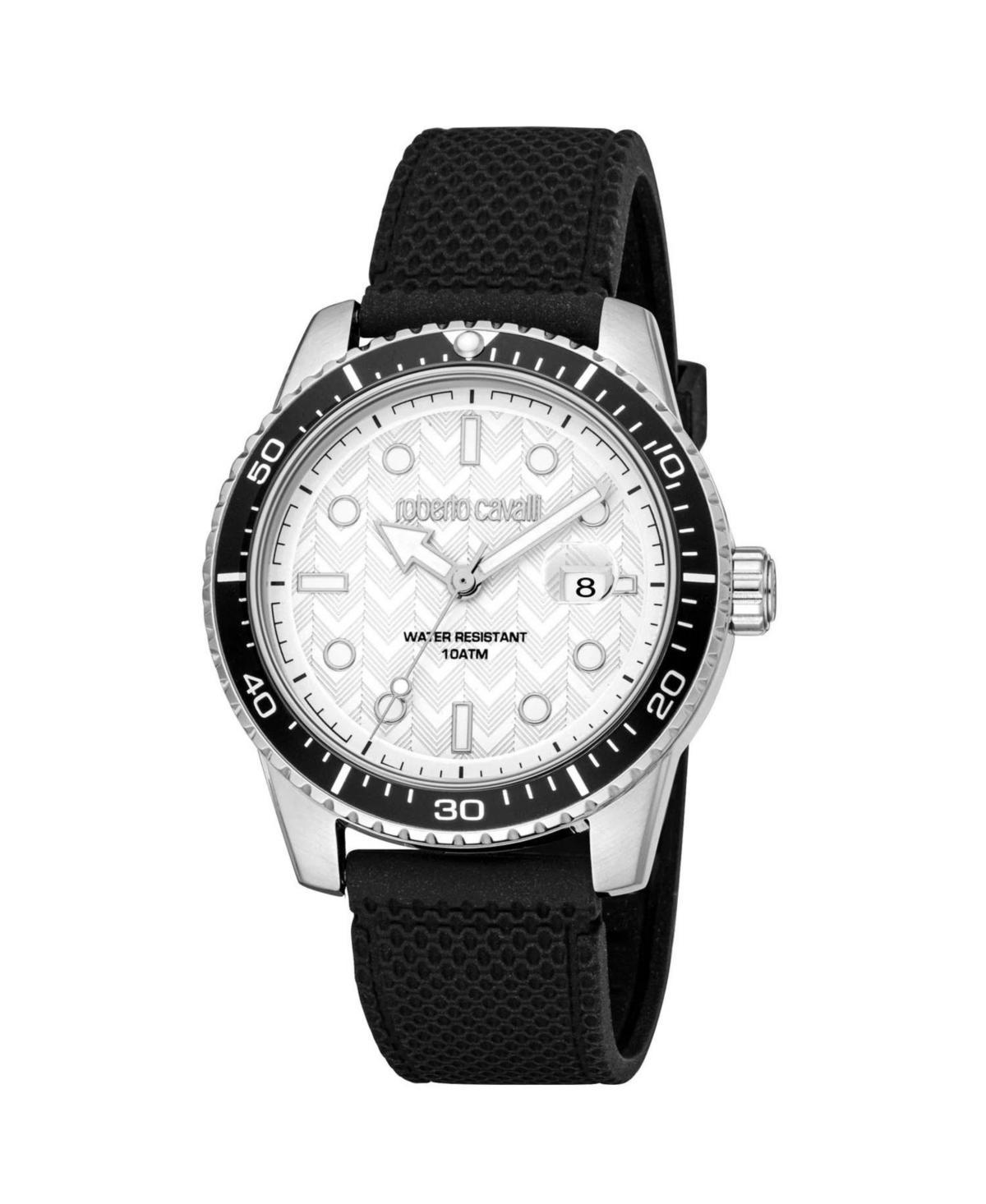 Roberto Cavalli Mens Classic Silver Dial Watch - RC5G084P0055 Product Image