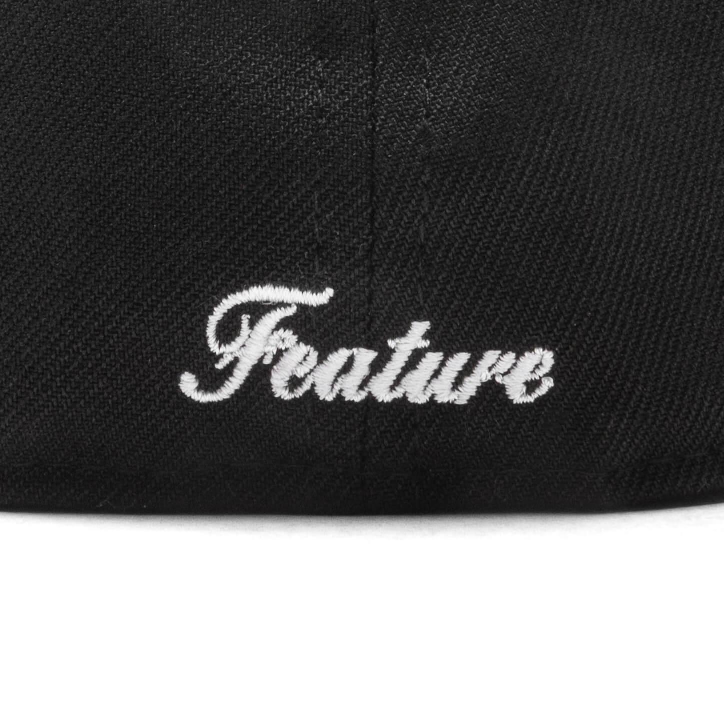 Feature x New Era OE Fitted Cap - Black/Grey Male Product Image