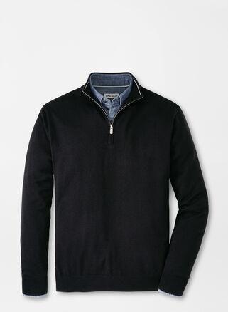 Mens Crown Soft Quarter-Zip Sweater Product Image