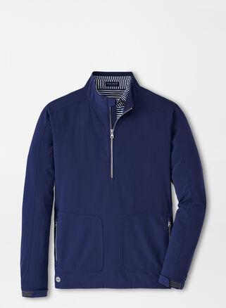 Peter Millar Mens Quest Half-Zip | Color: Navy | Size: M Product Image