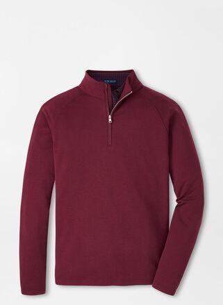 Peter Millar Mens Excursionist Flex Performance Pullover | Color: Vermouth | Size: M Product Image