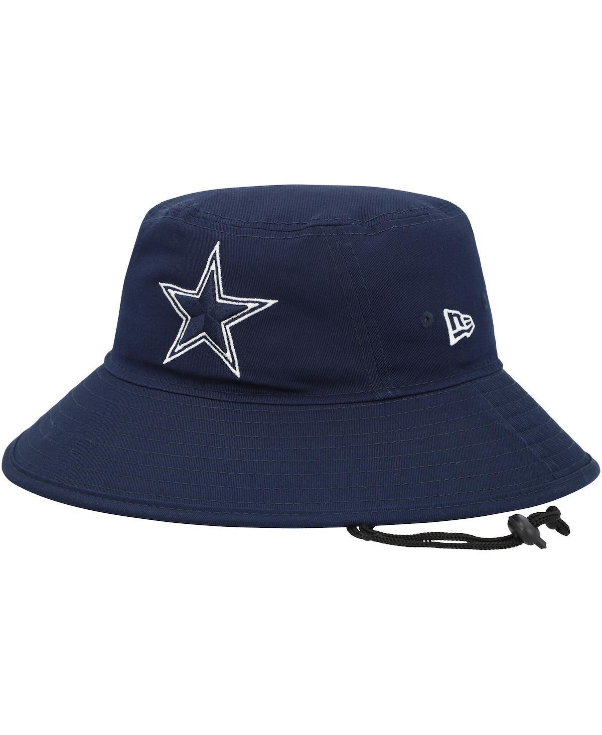 Mens New Era Navy Dallas Cowboys Main Bucket Hat Product Image