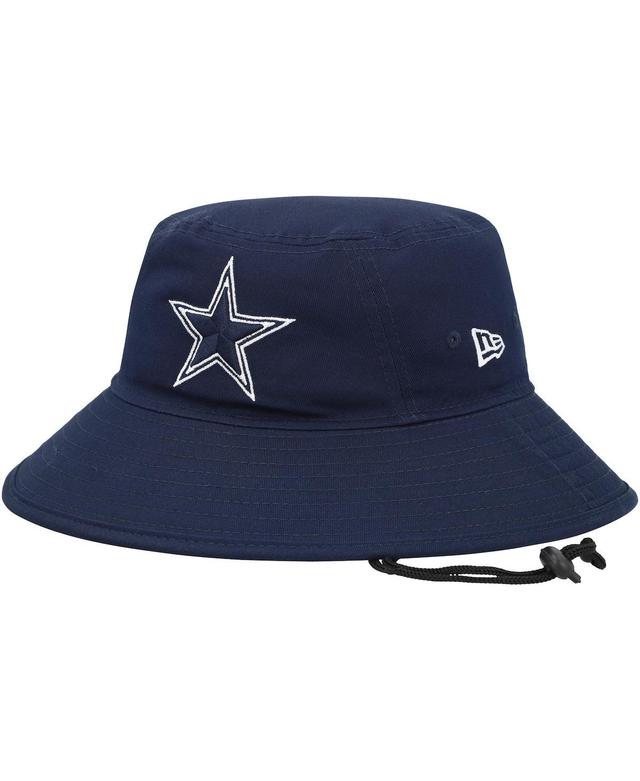 Mens New Era Navy Dallas Cowboys Main Bucket Hat Product Image