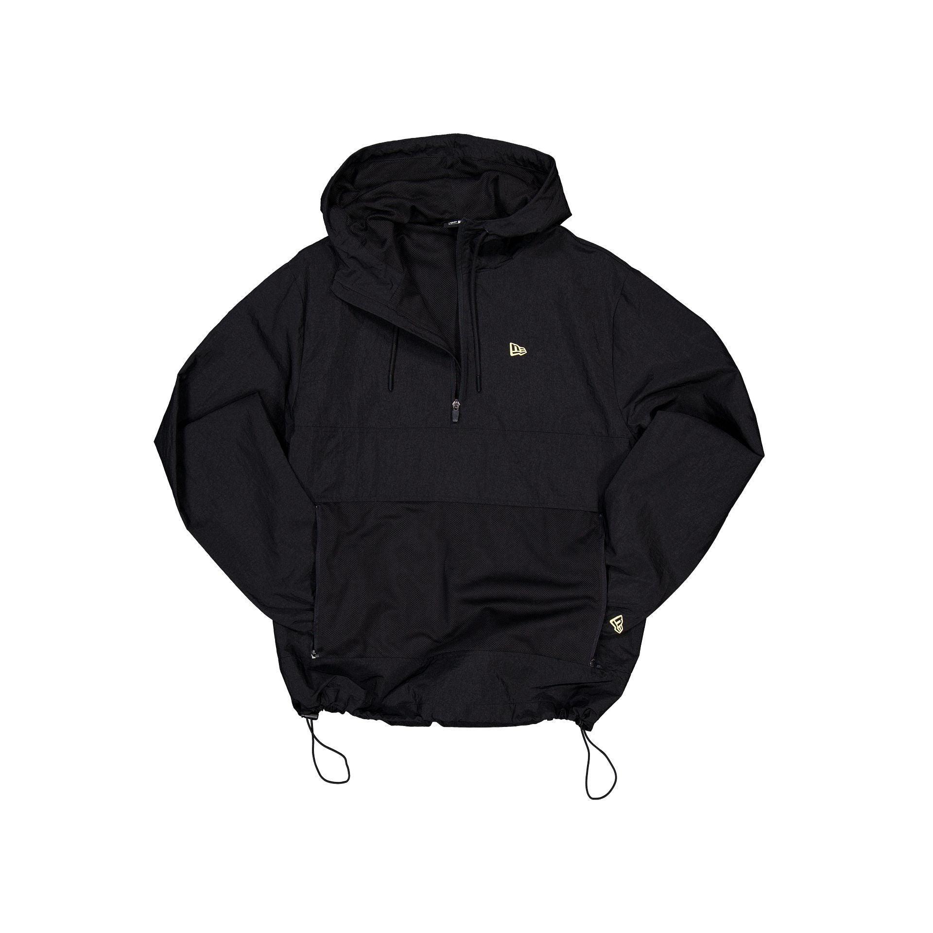 New Era Cap Essential Black Windbreaker Male Product Image