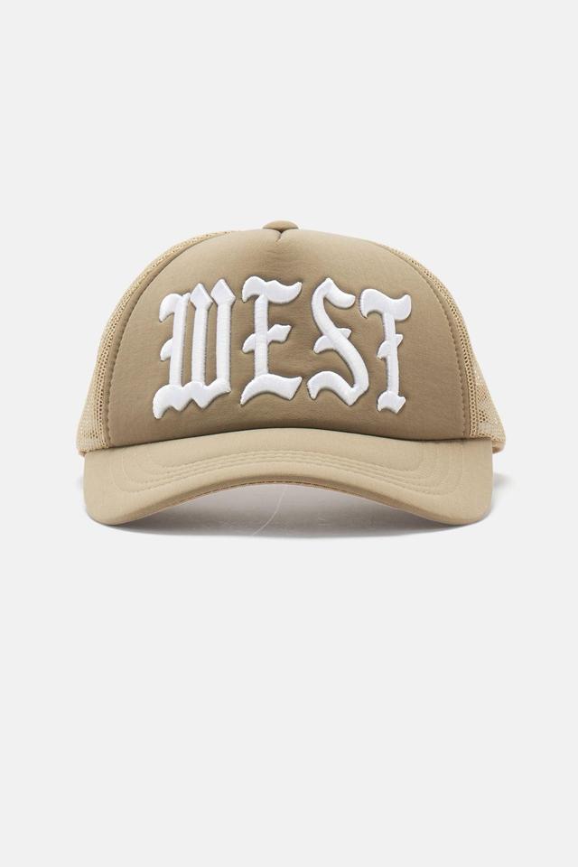 West Side Trucker Hat - Tan Product Image