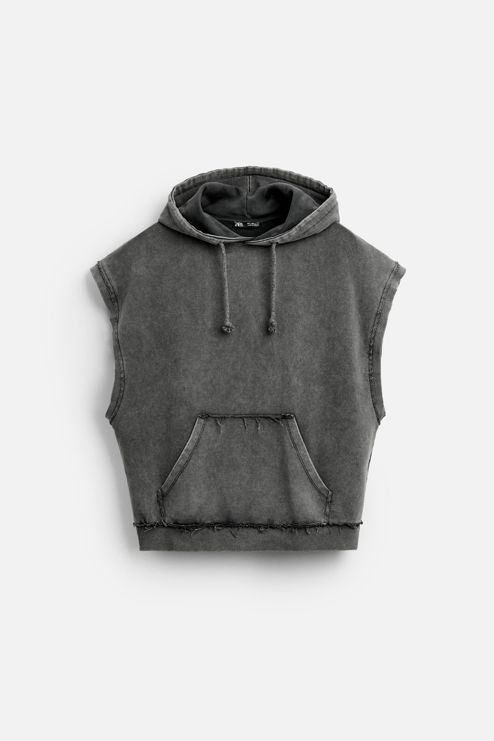 WASHED HOODED SWEATSHIRT Product Image