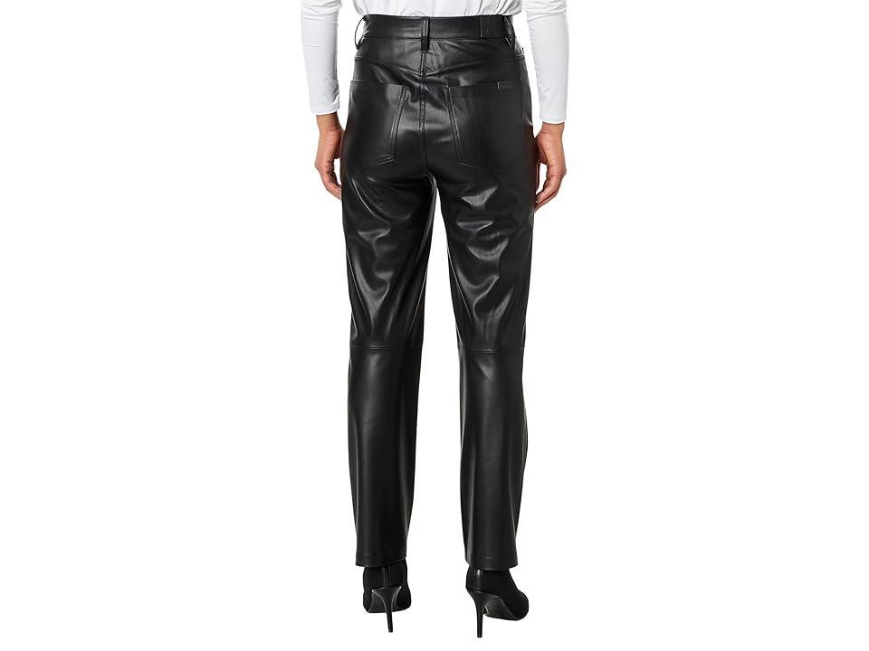 7 For All Mankind Logan Stovepipe Black) Women's Dress Pants Product Image