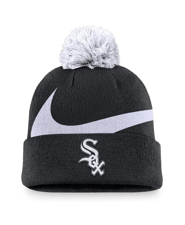 Chicago White Sox Peak Nike Men's MLB Cuffed Pom Beanie Product Image