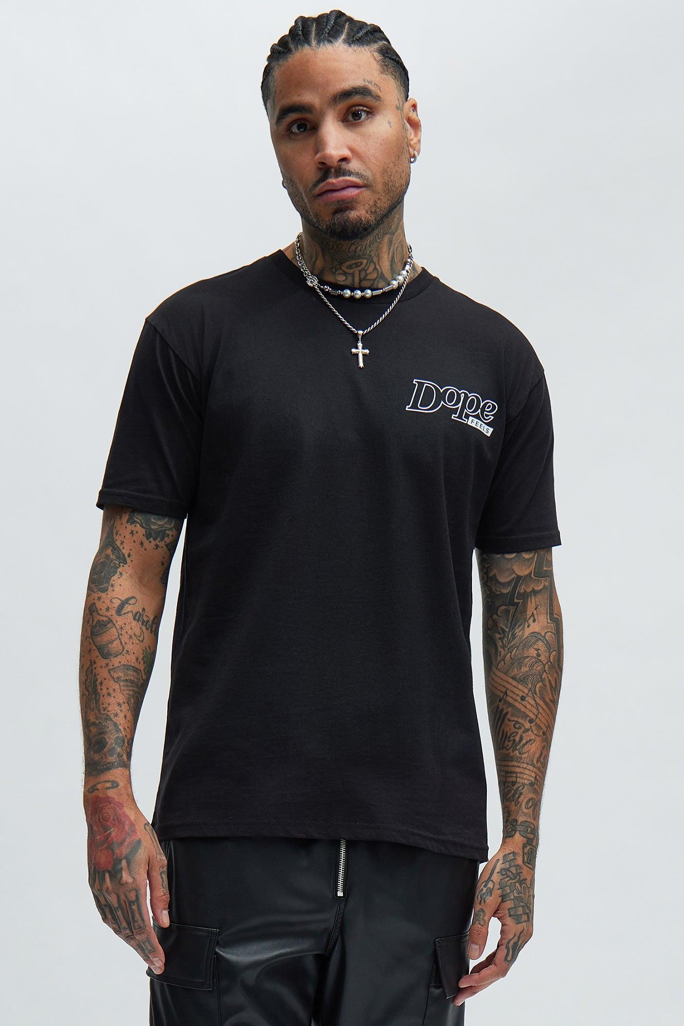 Dope Feels Short Sleeve Tee - Black Product Image