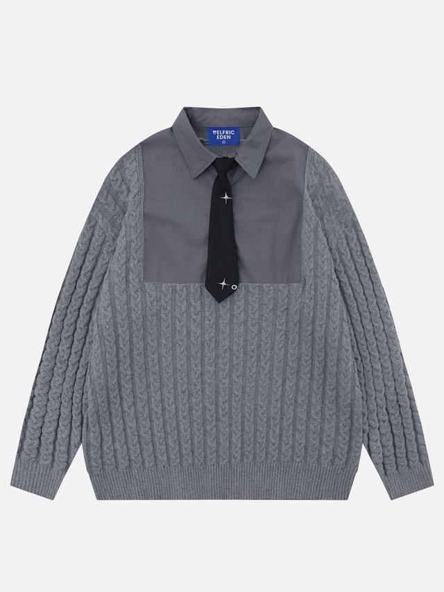 Aelfric Eden Star Tie Sweater Product Image