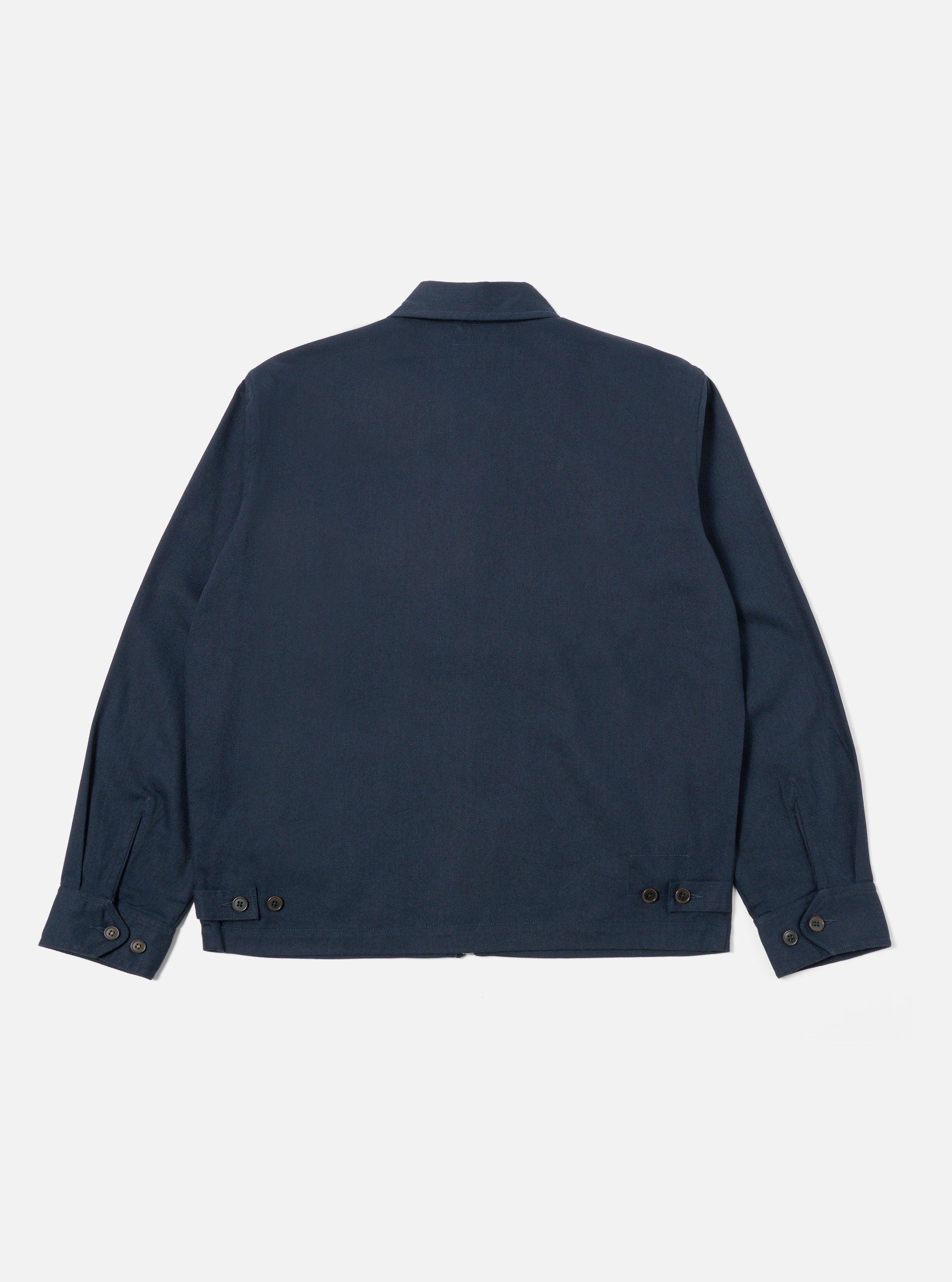 Universal Works Windcheater in Navy Winter Twill Product Image