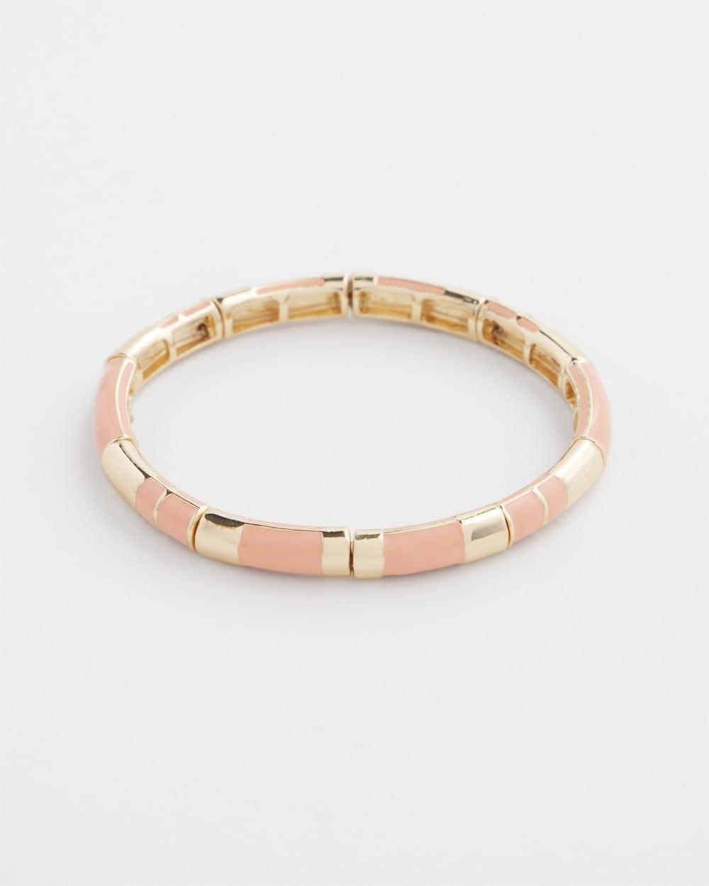 Pink Jade Hero Stretch Bracelet Product Image