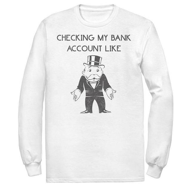 Mens Monopoly Checking My Bank Account Like Tee Product Image