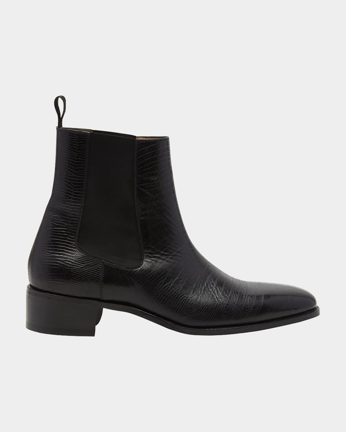 Mens Alec Leather Chelsea Boots Product Image