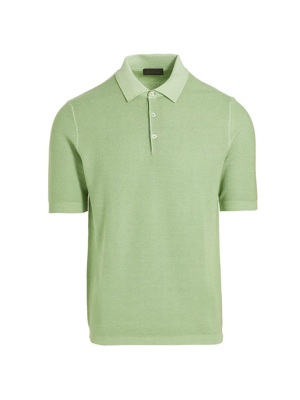 Mens COLLECTION Wool Polo Shirt Product Image