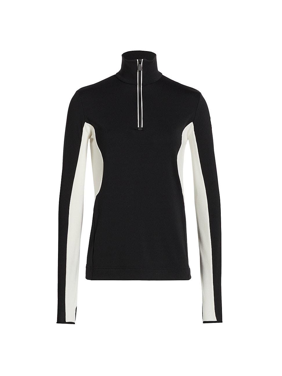 Womens Quarter-Zip Top Product Image