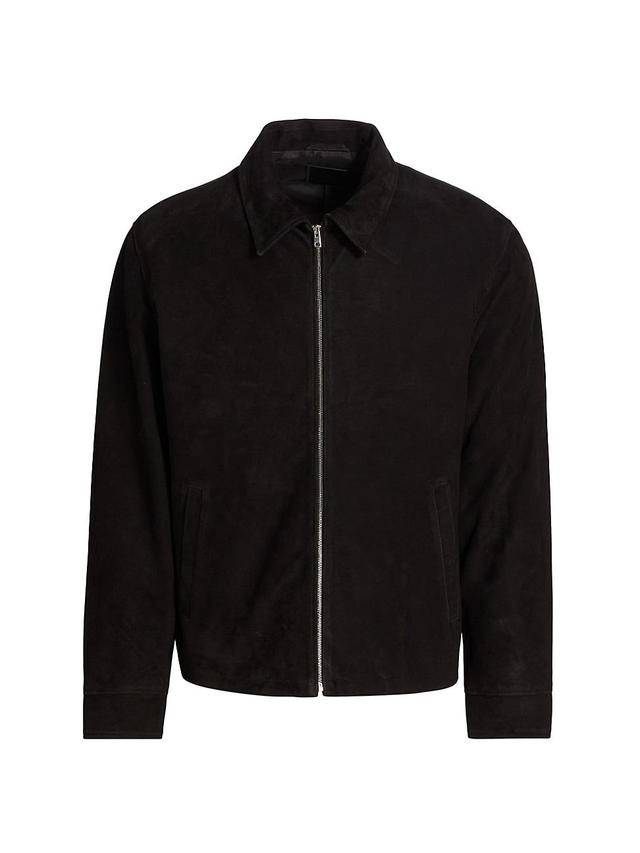 Mens Hazelton Leather Blouson Jacket Product Image