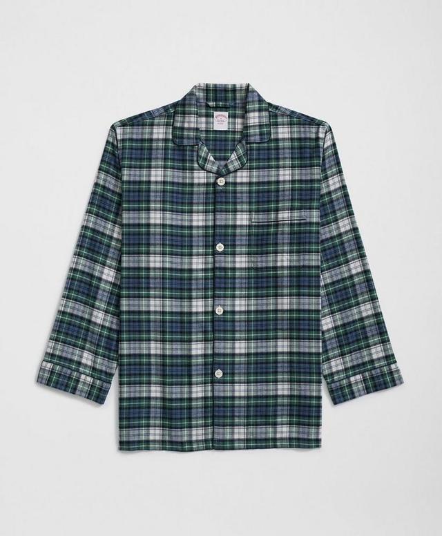 Cotton Flannel Tartan Pajamas Product Image