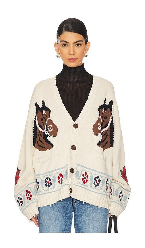 x REVOLVE Horse Cardigan Product Image