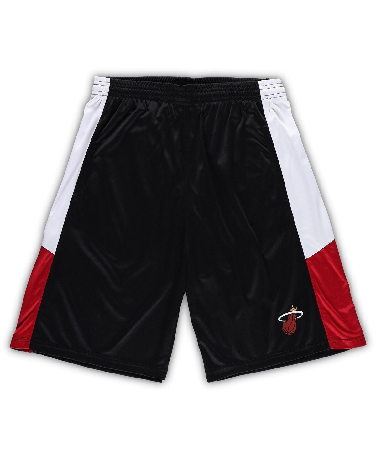 Mens Fanatics Branded Miami Heat Big & Tall Champion Rush Practice Shorts Product Image