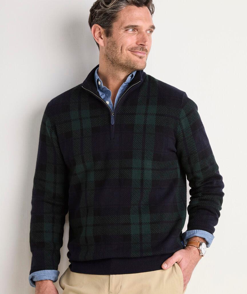 Boathouse Plaid Quarter-Zip Product Image