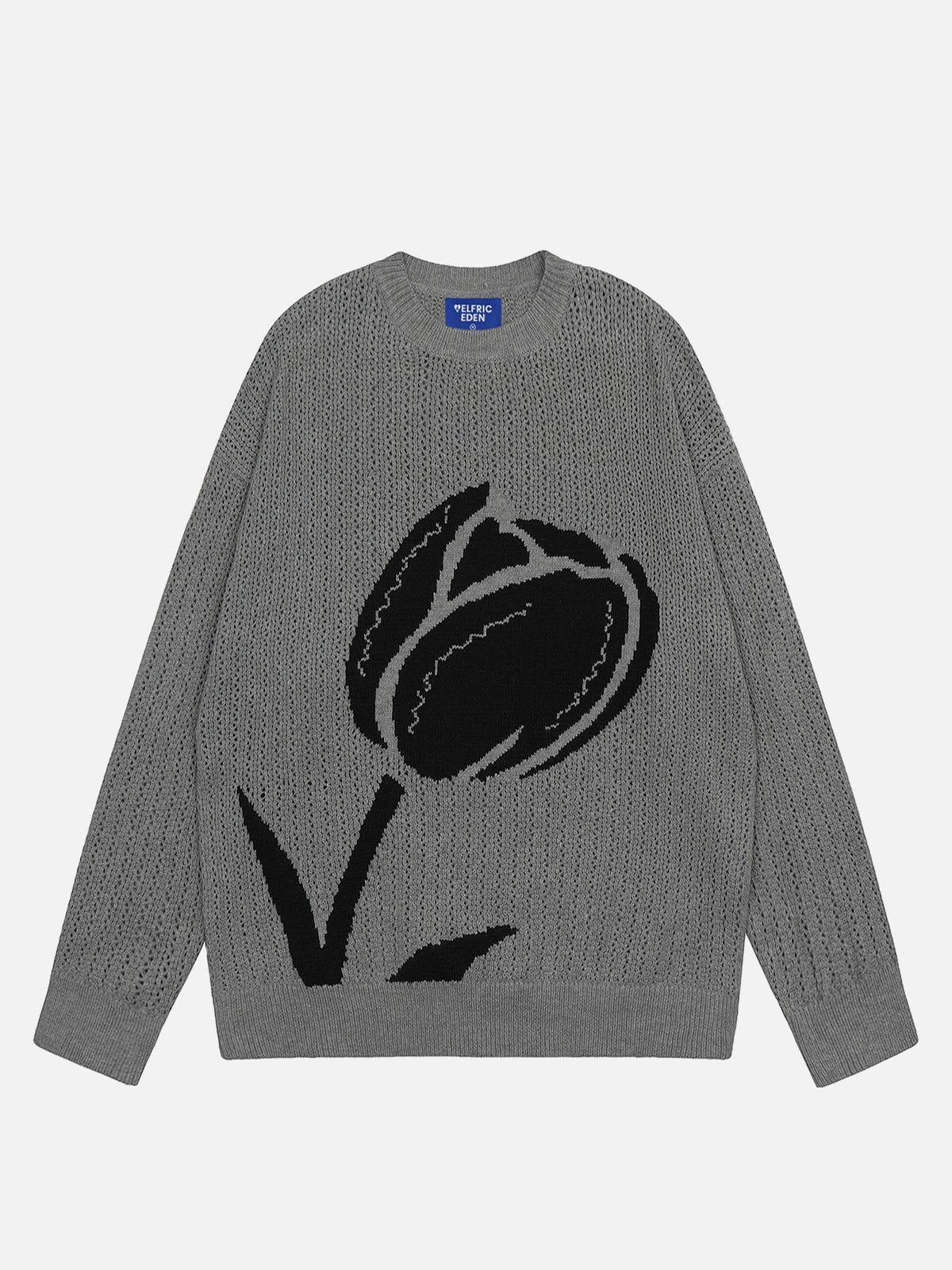 Aelfric Eden Flower Graphic Sweater Product Image