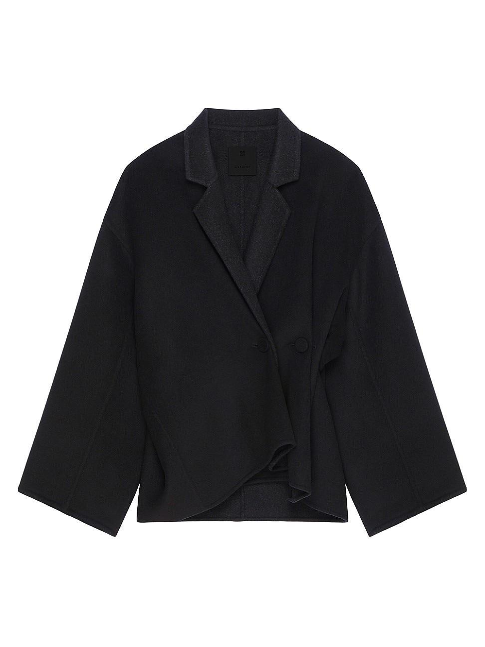 Womens Blazer In Double Face Wool And Cashmere Product Image